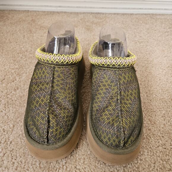 UGG Tasman Maxi "Burnt Olive" slippers 8 - Picture 2 of 7